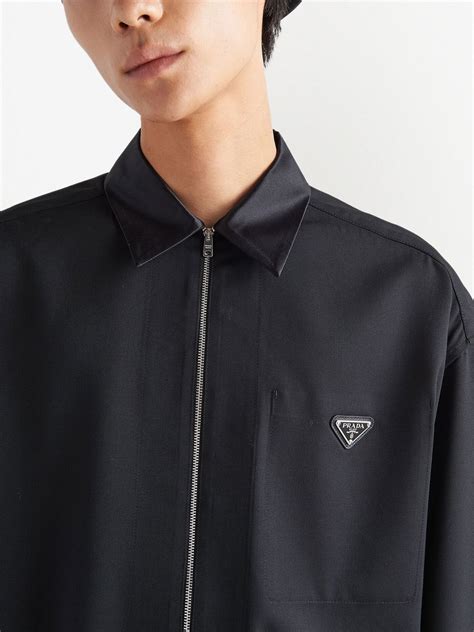 prada shirt price|prada dress shirt long sleeve.